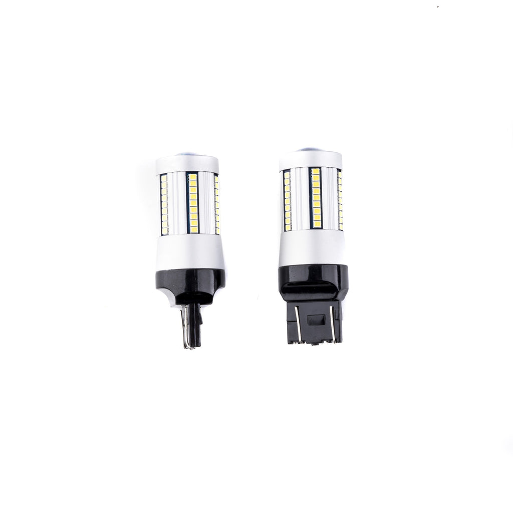 LED-lampa för bil – W2,1x9,5d1/5W – W3x16q – 6000K – 66 LED – SMD 2016 – 2-pack