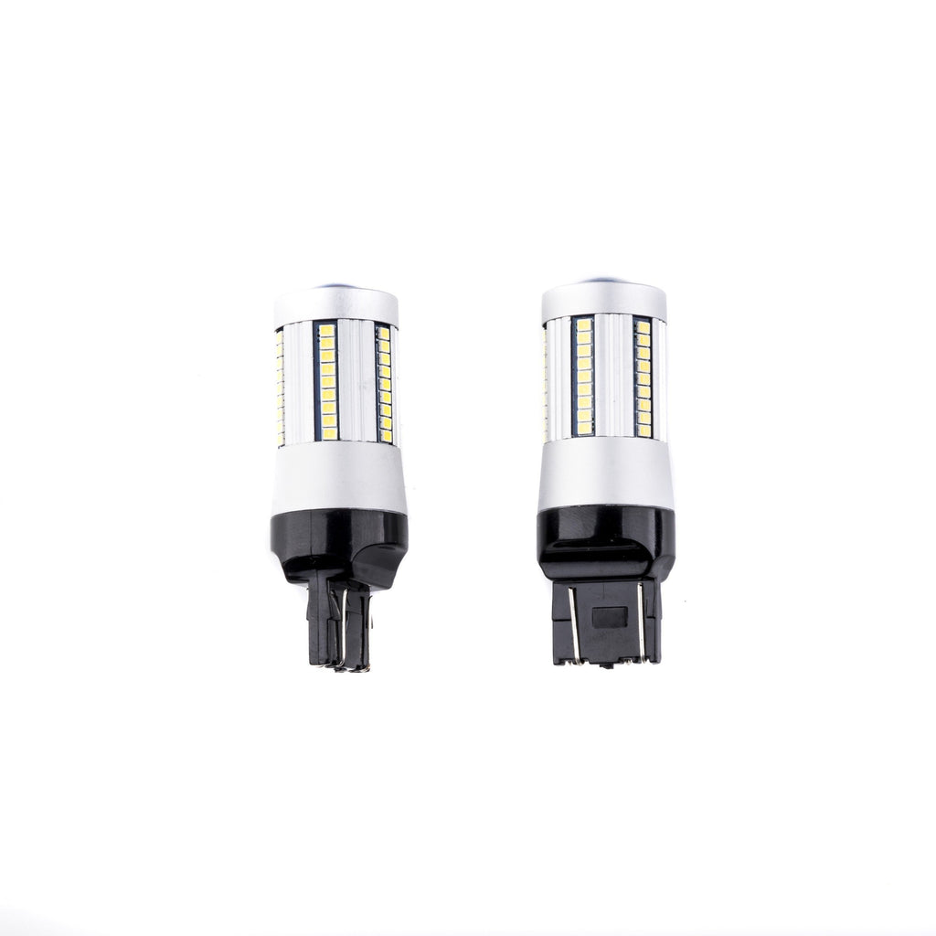 LED-lampa för bil – W2,1x9,5d1/5W – W3x16q – 6000K – 66 LED – SMD 2016 – 2-pack