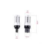LED-lampa för bil – W2,1x9,5d1/5W – W3x16q – 1000–1500K (Röd) – 66 LED