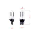 LED-lampa för bil – W21W – W3X16D – 1000–1500K (Röd) – 66 LED – SMD 2016