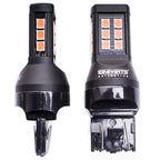 LED-lampa för bil – W2,1x9,5d1/5W – W3x16q – 1000–1500K (Röd) – 21 LED