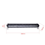 LED-arbetslampa – 200 W – 6000K – 20 LED – 27000 LM – 580 mm