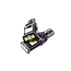 LED-lampa för bil – W16W – W2,1x9,5d – 6000K – 15 LED – SMD 2835 – 2-pack