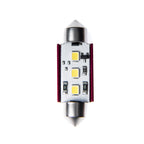 LED-lampa för bil – C10W – SV8.5–8 – 6000K – 3 LED – SMD 2835 – 39 mm