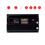 2-DIN-bilstereo – Svart – 45 W – 9V - 16V – 180 mm