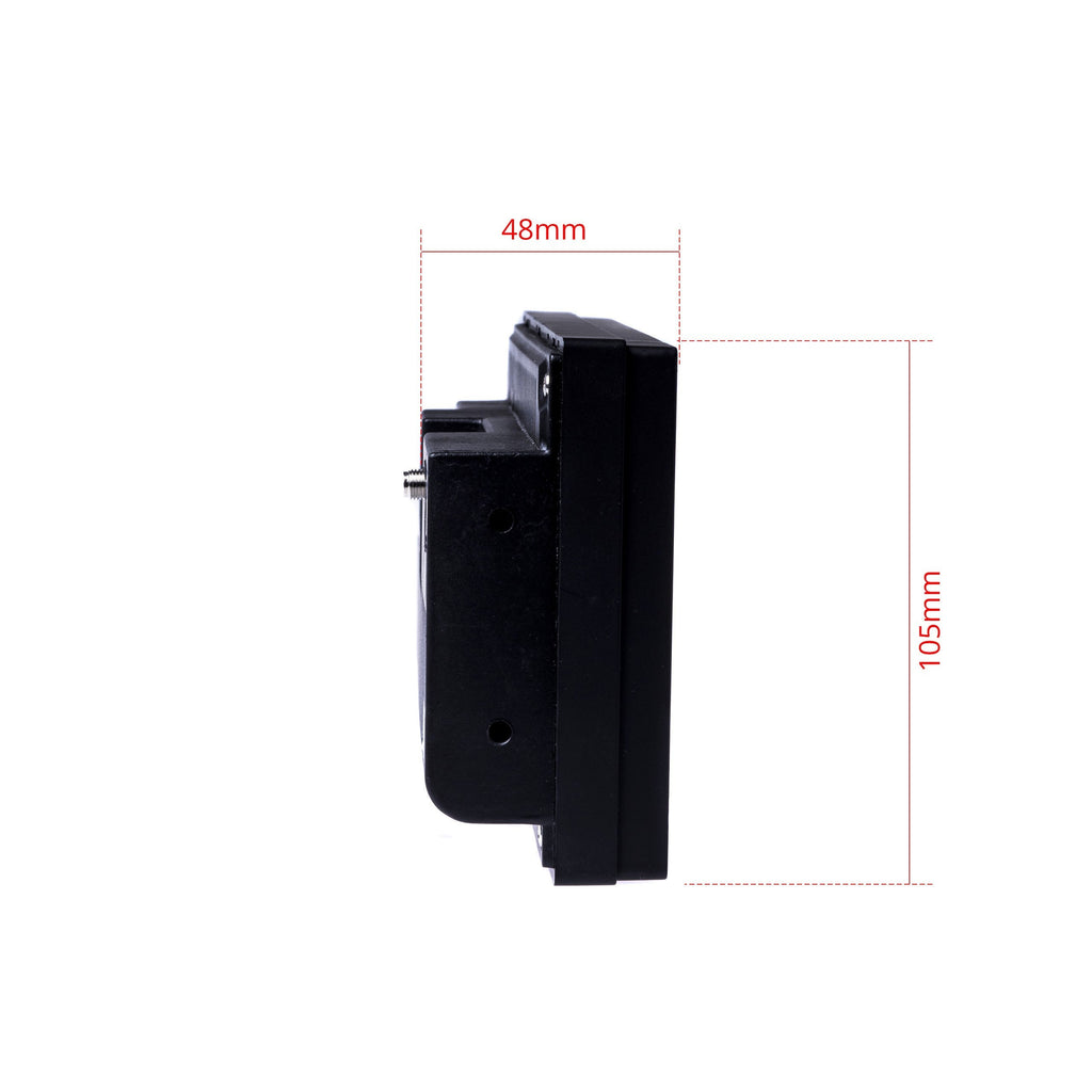 2-DIN-bilstereo – Svart – 45 W – 9V - 16V – 180 mm