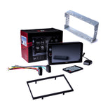 2-DIN-bilstereo – Svart – 60 W – 9V - 16V – 180 mm