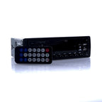 1-DIN-bilstereo – Svart – 9V - 16V – 188 mm – 57 × 112 mm