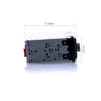 1-DIN-bilstereo – Svart – 9V - 16V – 188 mm – 57 × 112 mm