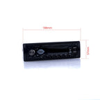 1-DIN-bilstereo – Svart – 9V - 16V – 188 mm – 57 × 112 mm