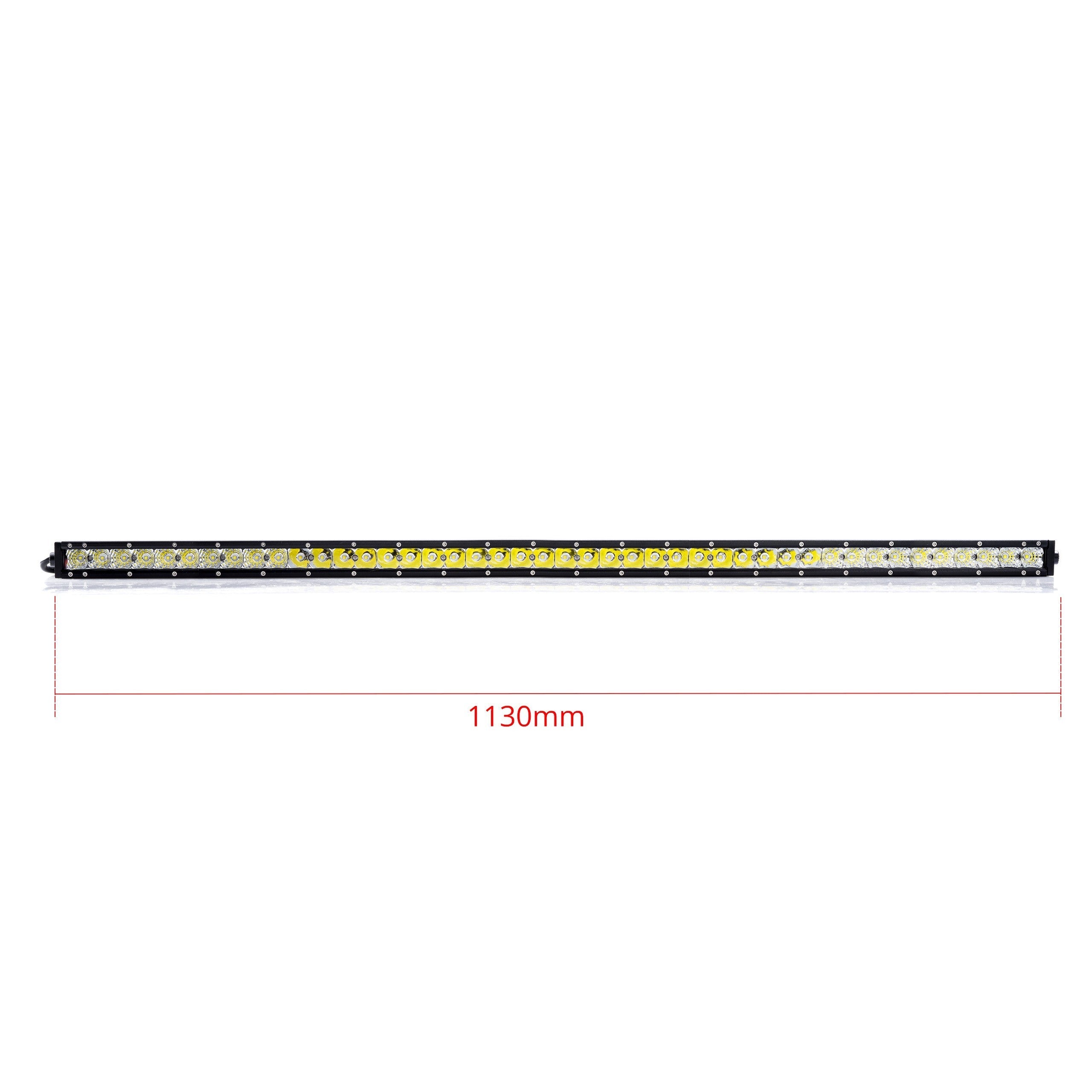 LED-arbetslampa – 220 W – 6000K – 44 LED – 15400 LM – 1130 mm