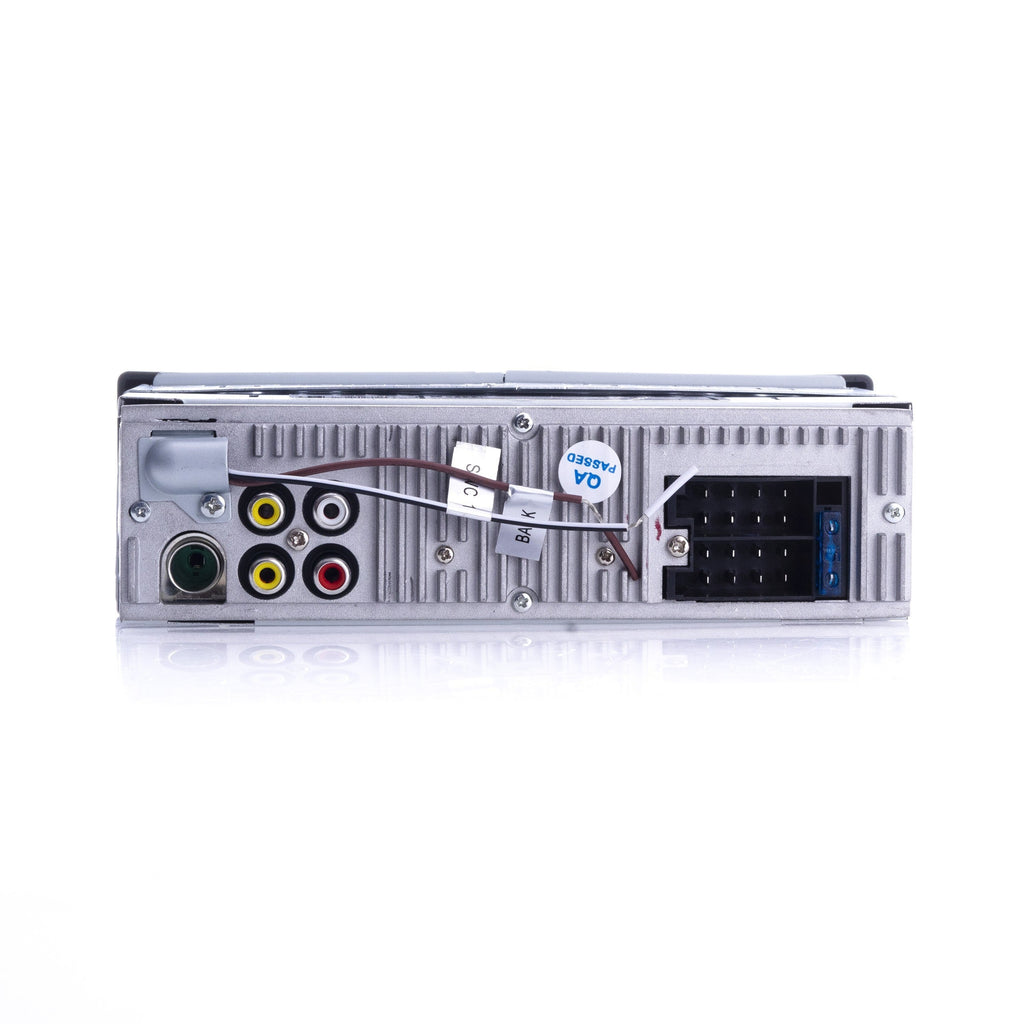 1-DIN-bilstereo – Svart – 9V - 16V – 188 mm – 58 × 104 mm