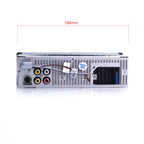 1-DIN-bilstereo – Svart – 9V - 16V – 188 mm – 58 × 104 mm