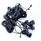 Parkeringssensor – Svart – ultraljudssensor – 8 sensorer – 4x 2,5 m/ 4x 6 m
