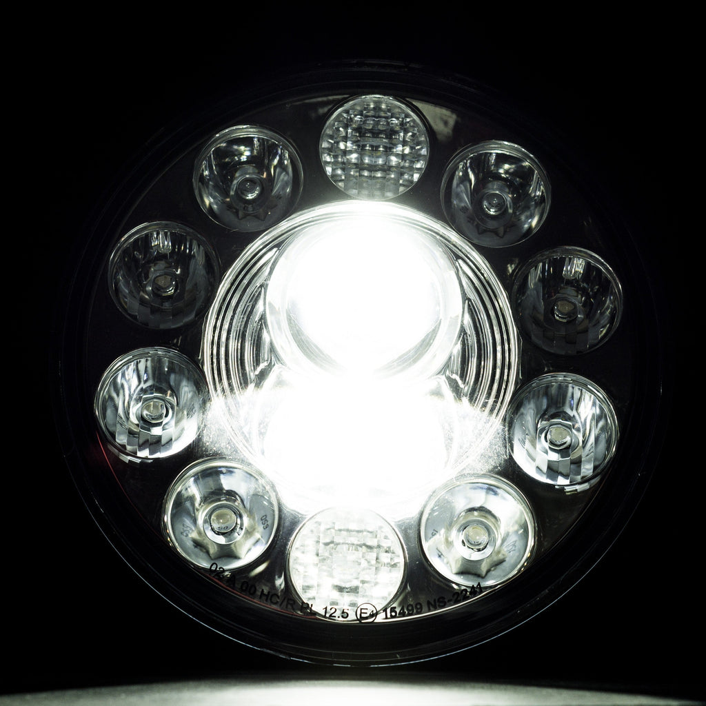 LED-strålkastare Jeep Wrangler III Jk/Wrangler II Tj m.fl.