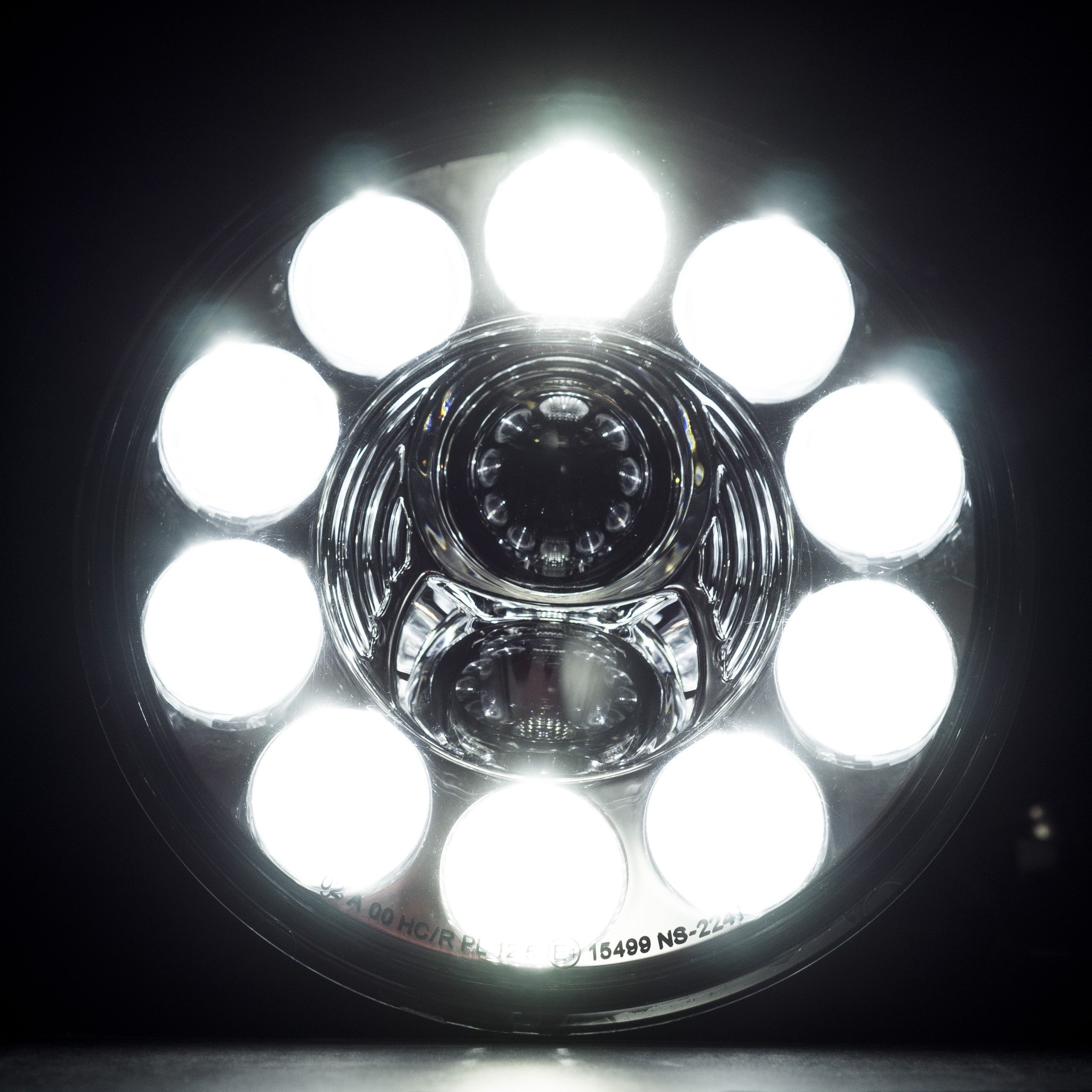 LED-strålkastare Jeep Wrangler III Jk/Wrangler II Tj m.fl.