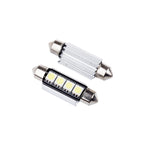 LED-lampa för bil – C10W – SV8.5–8 – 6000K – 4 LED – SMD 5050 – 2-pack