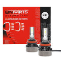 LED-konverteringssats – H11 – 6000K – 9V - 16V – PGJ19–1/2 – 2-pack