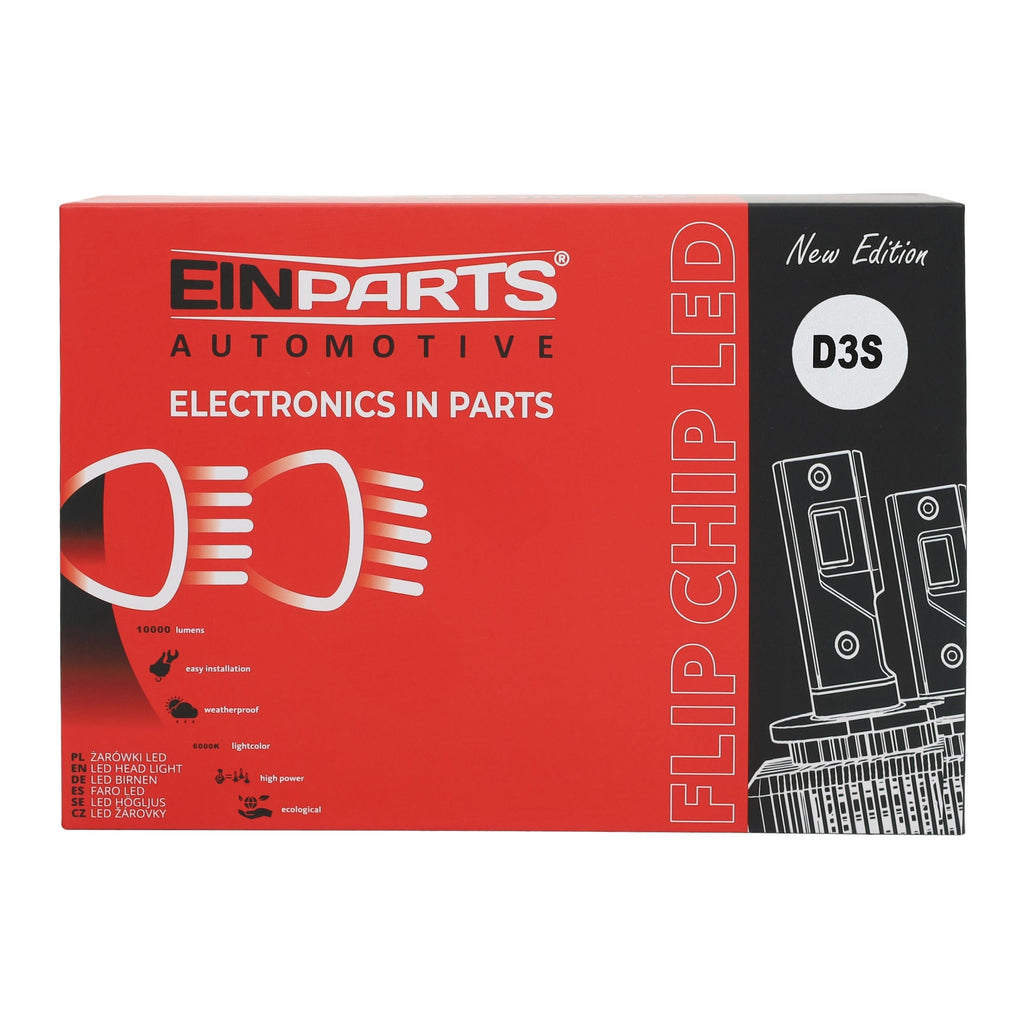 LED-konverteringssats – 6000K – 12V - 24V – 40W – PK32d-3