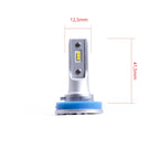 LED-lampa för bil – H11 – PGJ19–1/2 – 6000K – 6 LED – SMD