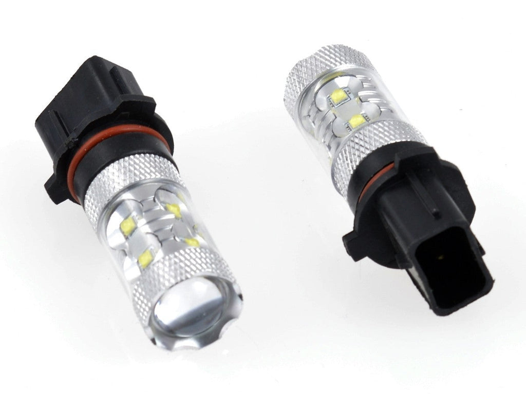 LED-lampa för bil – P13W – PG18.5D-1 – 6000K – 10 LED – CREE XB-D – 2-pack