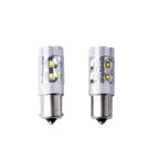 LED-lampa för bil – P21W – BA15S – 6000K – 10 LED – CREE XT-E – 2-pack