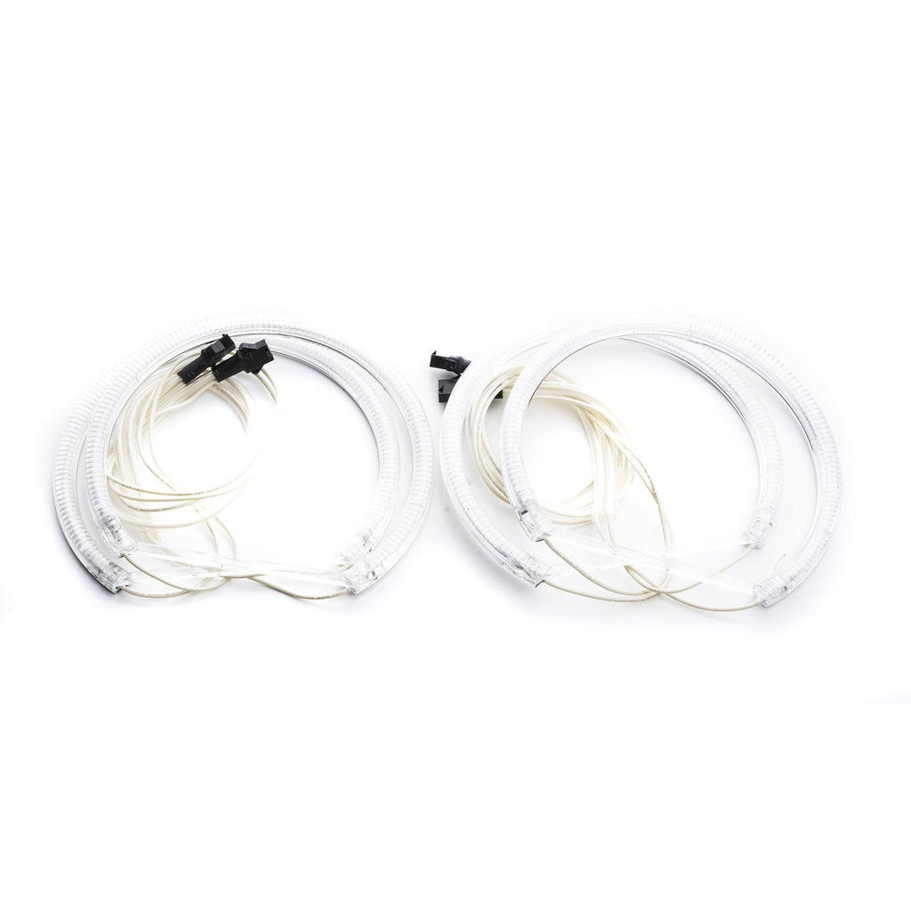 Angel Eyes-belysning – Kallvit – 6000K – 9V - 16V – 131 mm