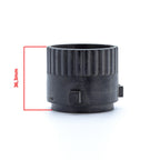 Xenonadapter – Svart – H7 – 43,4 mm