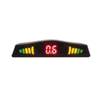 Parkeringssensor – Vit – ultraljudssensor – 8 sensorer – 4x 2,5 m/ 4x 6 m