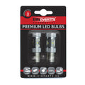 LED-lampa för bil – P21/5W – BAY15d – 6000K – 6 LED – CREE XT-E – 2-pack
