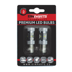 LED-lampa för bil – P21/5W – BAY15d – 6000K – 6 LED – CREE XT-E – 2-pack