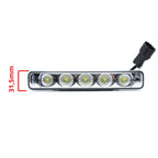LED-varselljus – 6000K – 10 W – 9V - 16V – 190 mm
