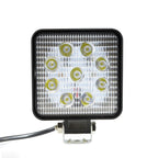 LED-arbetslampa – 27 W – 6000K – 9 LED – 2025 LM – 110 mm