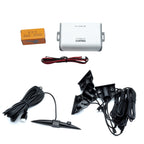 Parkeringssensor med display – Svart – ultraljudssensor – 4 sensorer – 4x 2,5 m