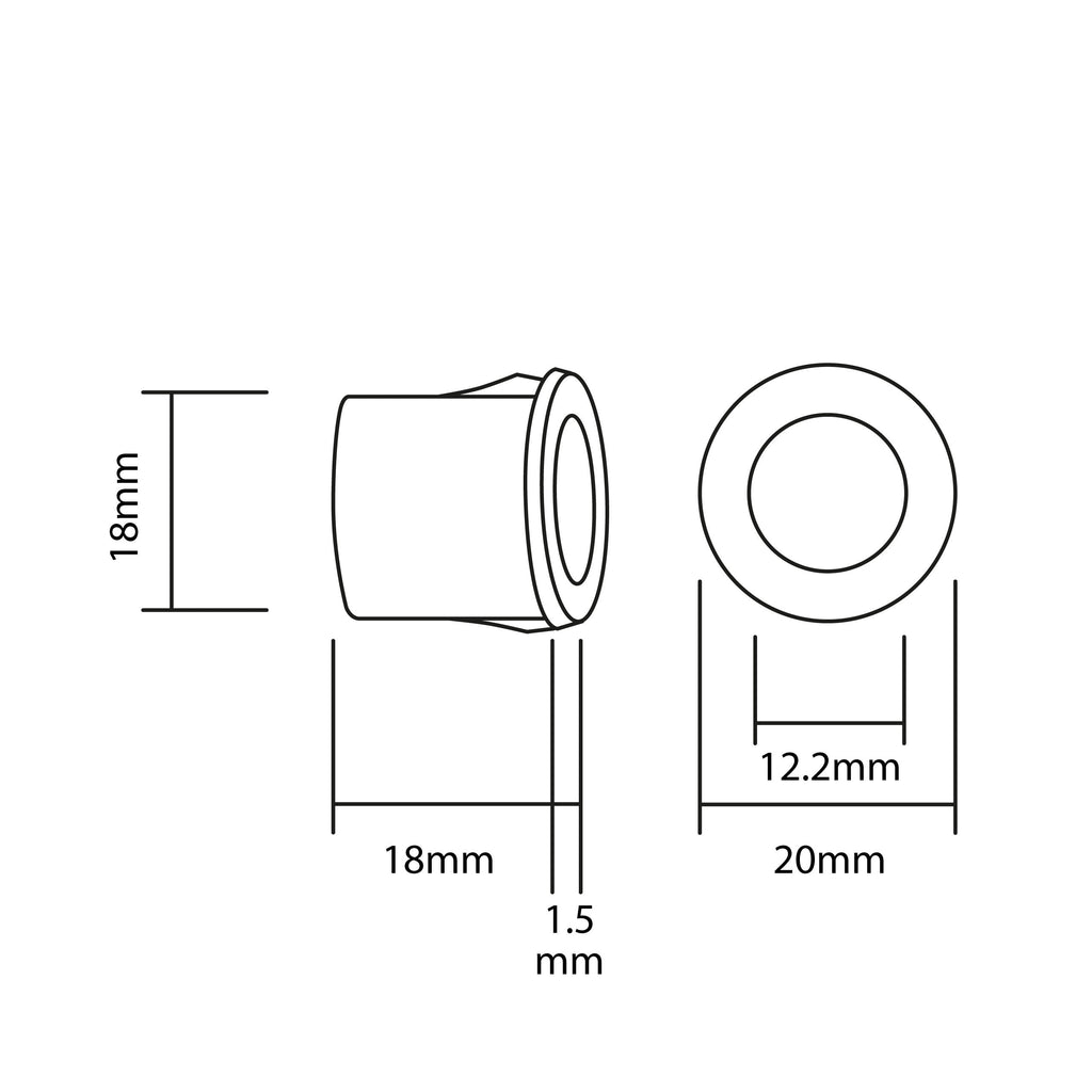 Parkeringssensor med summer – Silver – ultraljudssensor – 4 sensorer – 4x 2,5 m
