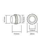 Parkeringssensor – Silver – ultraljudssensor – 1 sensorer – 2,5 m