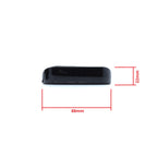 Parkeringssensor med display – Svart – ultraljudssensor – 4 sensorer – 4x 2,5 m