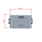 Parkeringssensor med display – Röd – ultraljudssensor – 4 sensorer – 4x 2,5 m