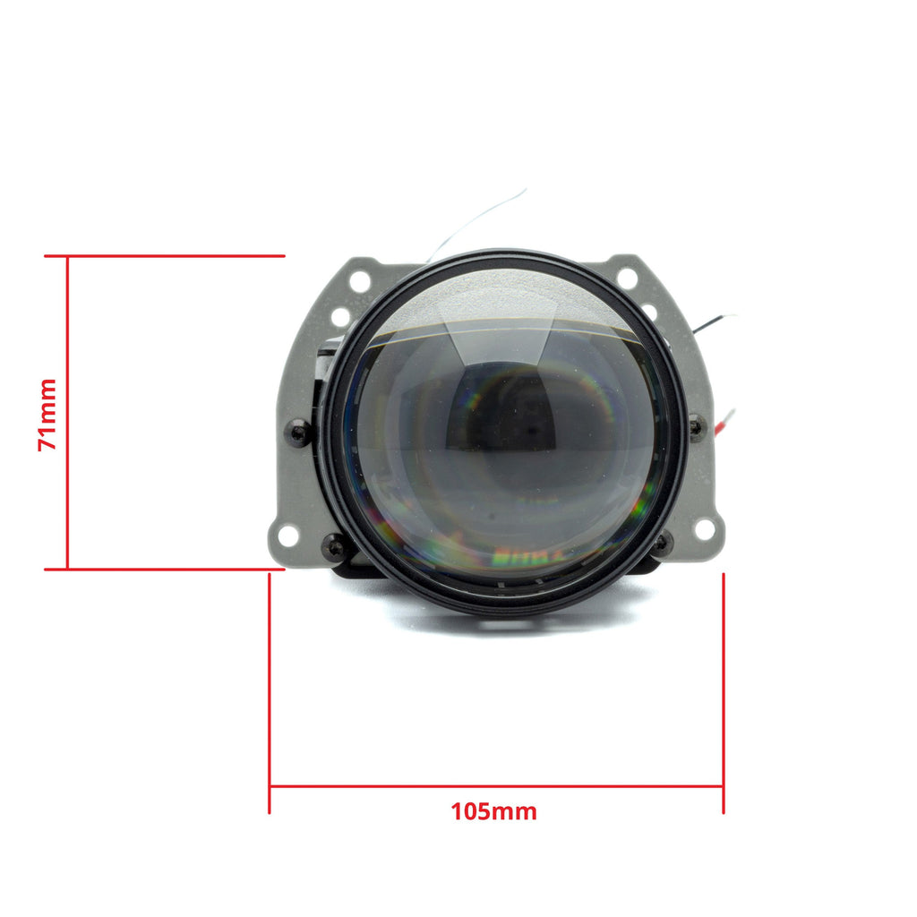LED-projektorlins för strålkastare Alfa Romeo 146/147 m.fl. – 3" mm/ 150 mm