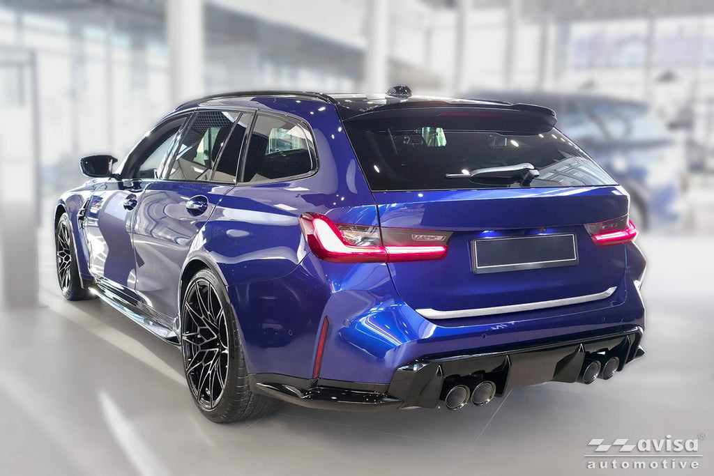 Bakluckelist BMW 3 (G21) VII Touring M-paket facelift 2022–2024 facelift 2024+/ 3 VII Touring ( G81 ) M Competition facelift… – Silver satin | AVISA - Carlevel AB - Bakluckelist