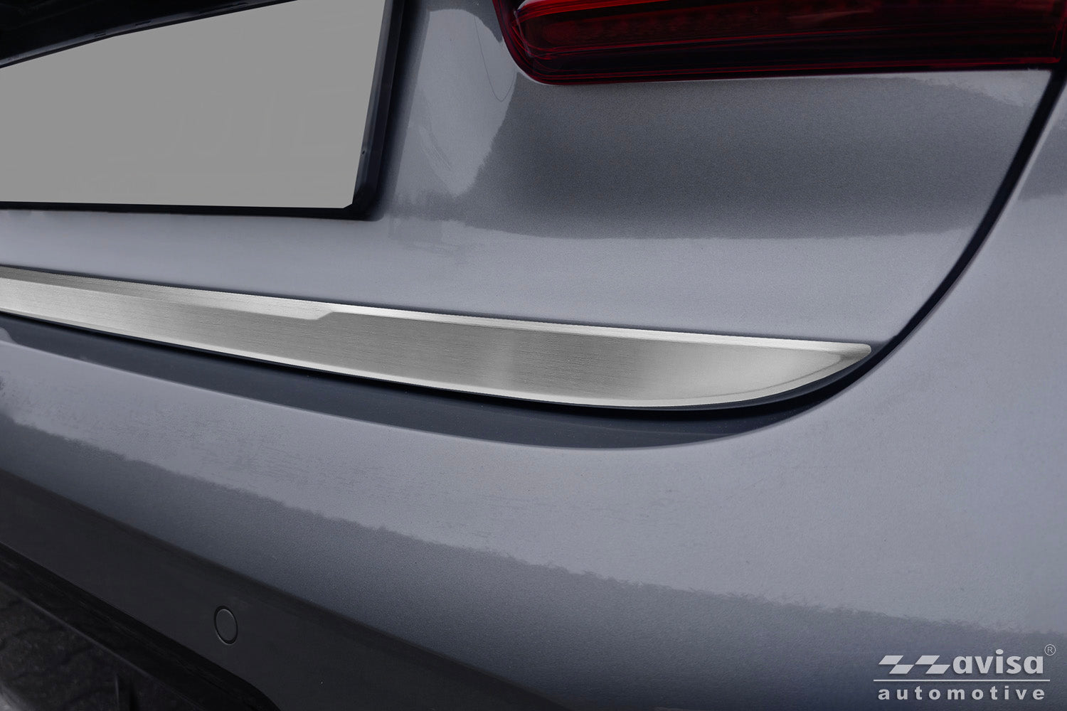Bakluckelist BMW 3 (Sedan) G20 M-paket 2018–2022 facelift 2022–2024 facelift 2024+/ Seria 3 (Sedan) G80 M Competition… – Silver satin | AVISA - Carlevel AB - Bakluckelist