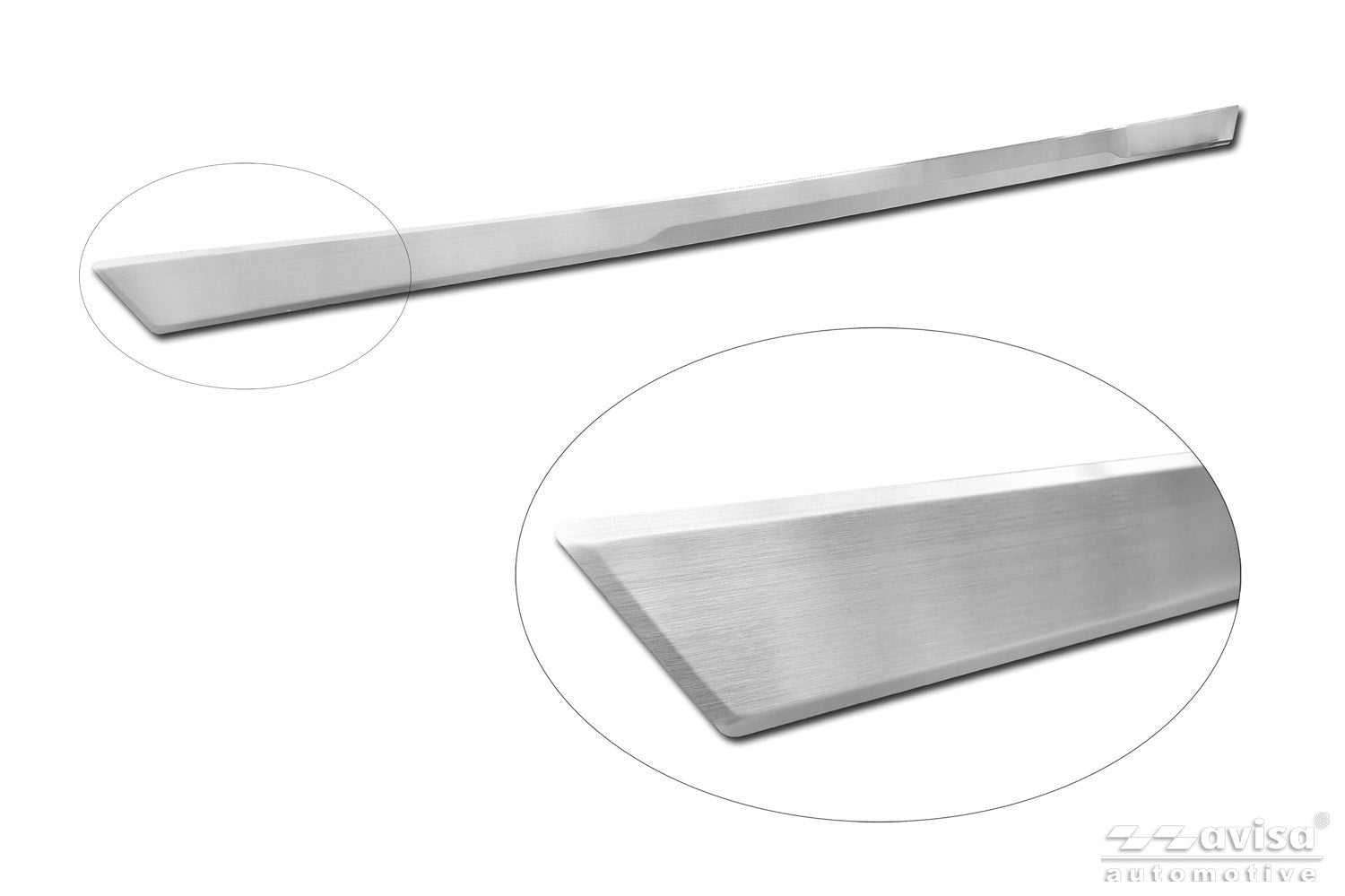 Bakluckelist BMW X3 (G45) 2024+ – Silver satin | AVISA - Carlevel AB - Bakluckelist