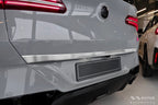 Bakluckelist BMW X3 (G45) 2024+ – Silver satin | AVISA - Carlevel AB - Bakluckelist