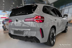 Bakluckelist BMW X3 (G45) 2024+ – Silver satin | AVISA - Carlevel AB - Bakluckelist