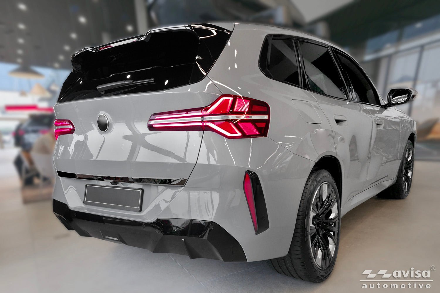 Bakluckelist BMW X3 (G45) 2024+ – Spegelblank svart | AVISA - Carlevel AB - Bakluckelist