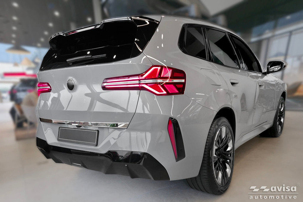 Bakluckelist BMW X3 (G45) 2024+ – Spegelpolerat silver | AVISA - Carlevel AB - Bakluckelist