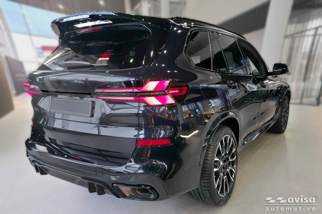 Bakluckelist BMW X5 IV G05 M-paket 2018–2023 facelift 2023+ – Spegelblank svart | AVISA - Carlevel AB - Bakluckelist
