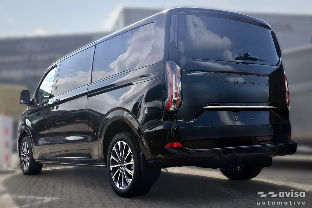 Bakluckelist Ford Tourneo Custom II 2023+ – Silver satin (2/36202) | AVISA - Carlevel AB - Bakluckelist