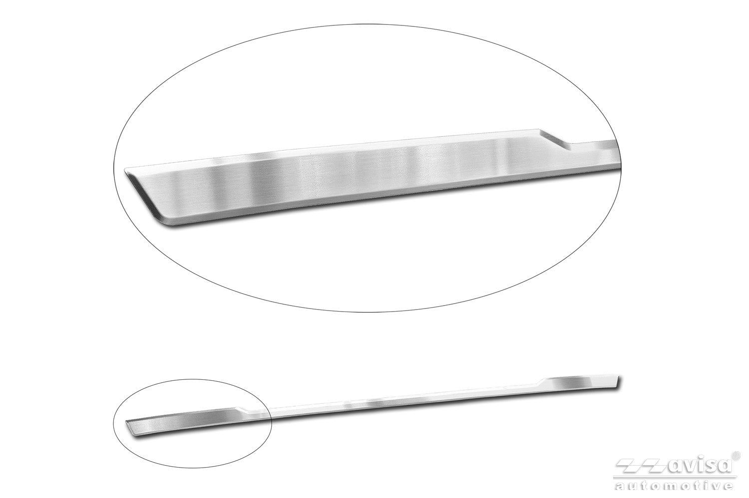 Bakluckelist Kia Sorento IV facelift 2020+ – Silver satin (2/36132) | AVISA - Carlevel AB - Bakluckelist