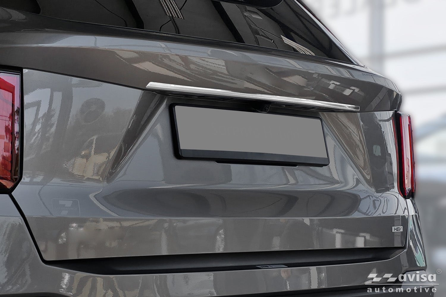 Bakluckelist Kia Sorento IV facelift 2020+ – Silver satin (2/36232) | AVISA - Carlevel AB - Bakluckelist
